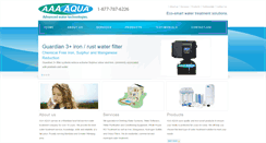 Desktop Screenshot of aaa-aqua.com